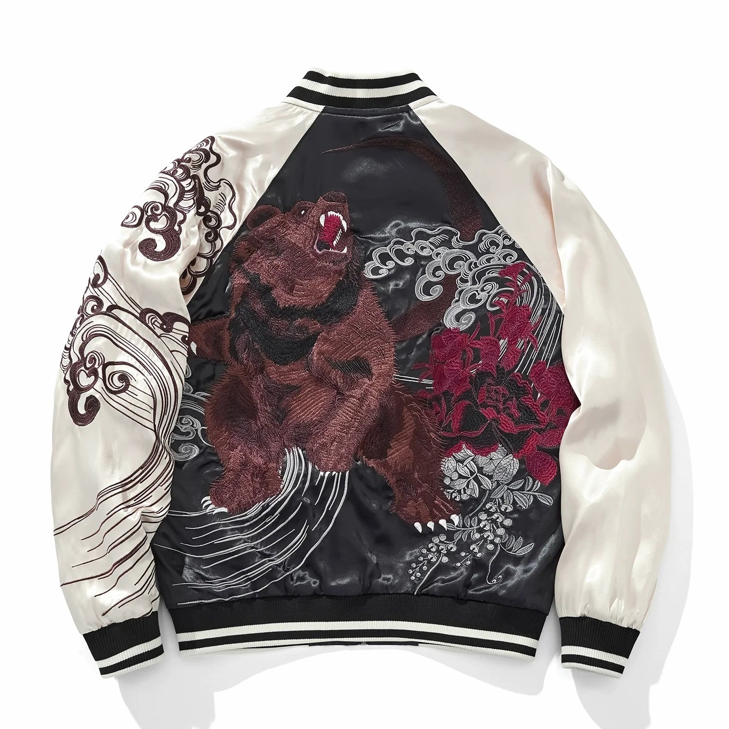 Kurokuma Embroidered Sukajan Jacket