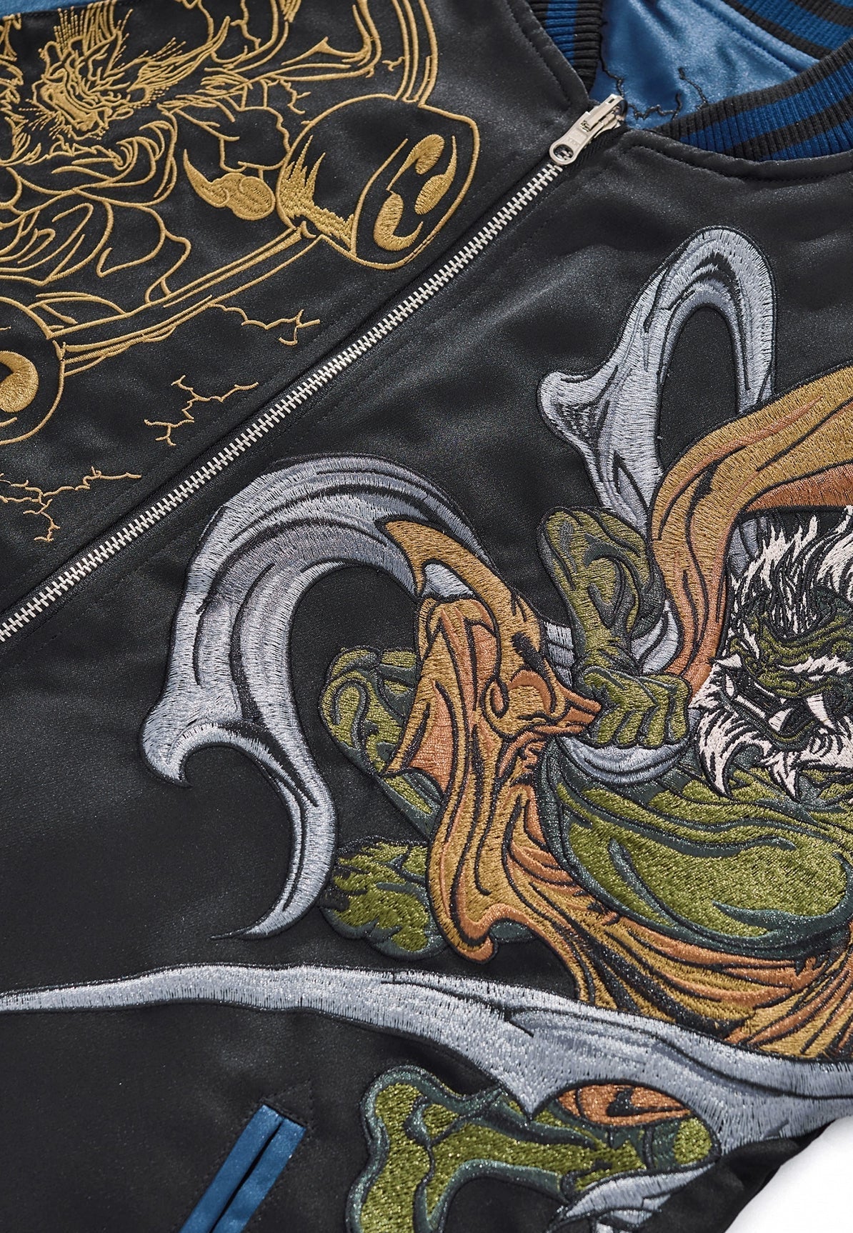 Raijin Embroidered Sukajan Jacket