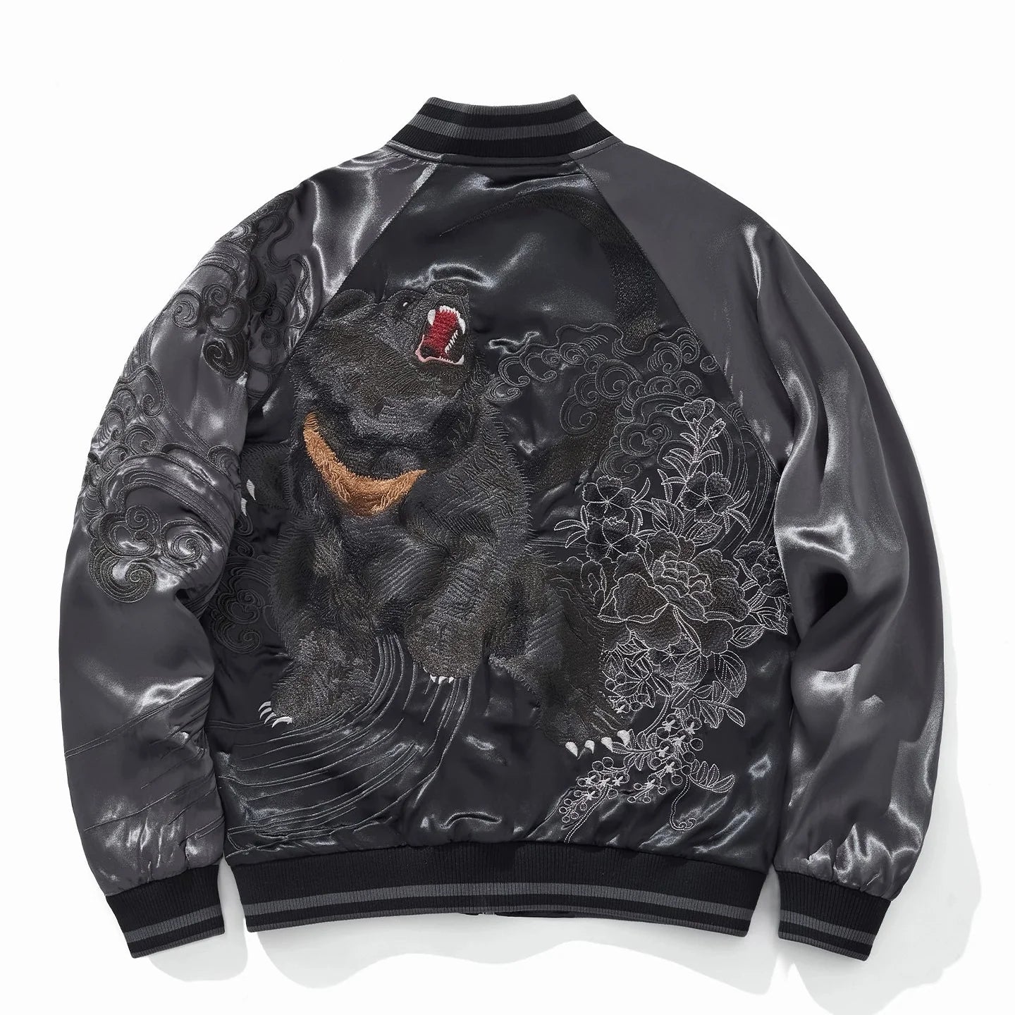 Kurokuma Embroidered Sukajan Jacket