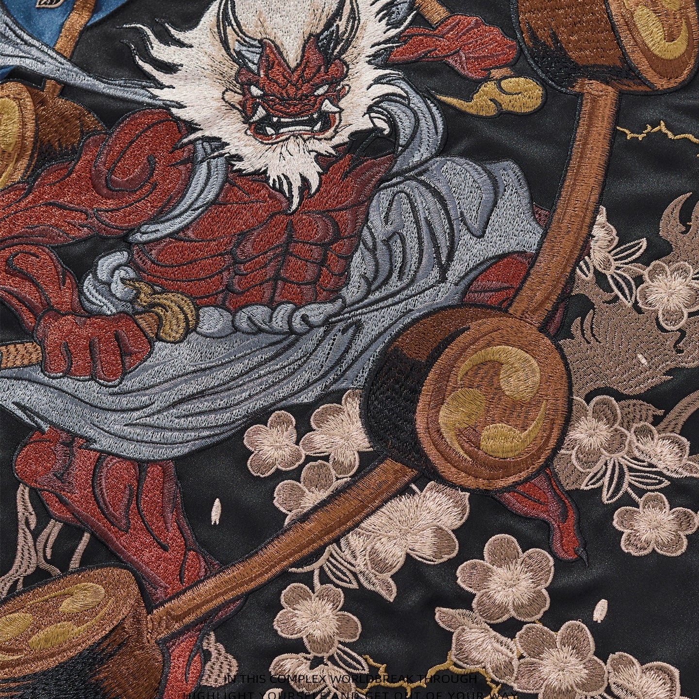 Raijin Embroidered Sukajan Jacket