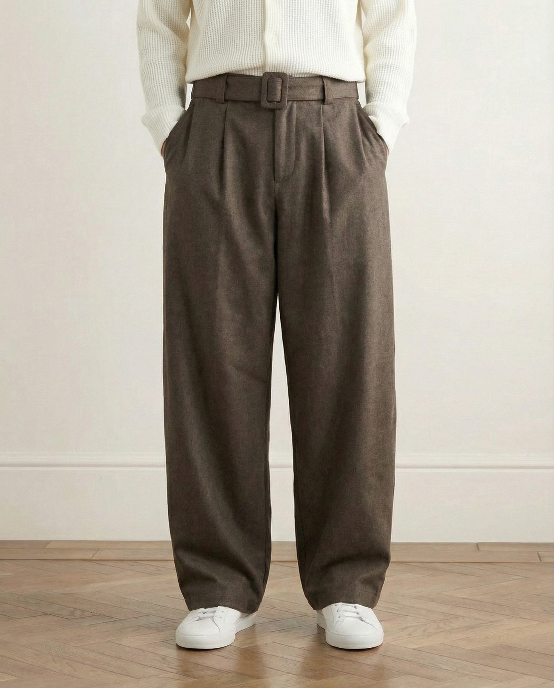 Foku | Loose fit wide pants