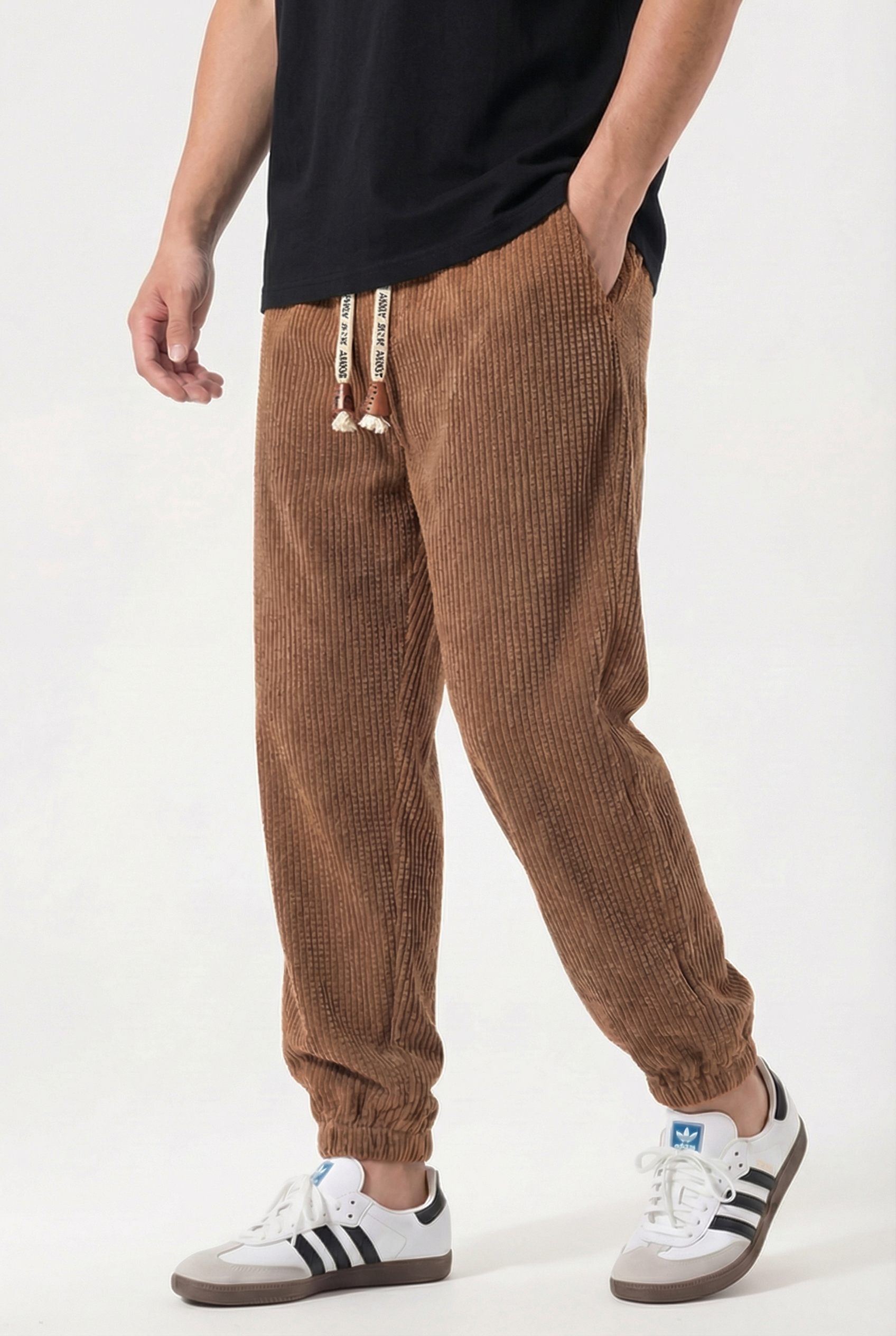 Hanu | Corduroy Harem Pants