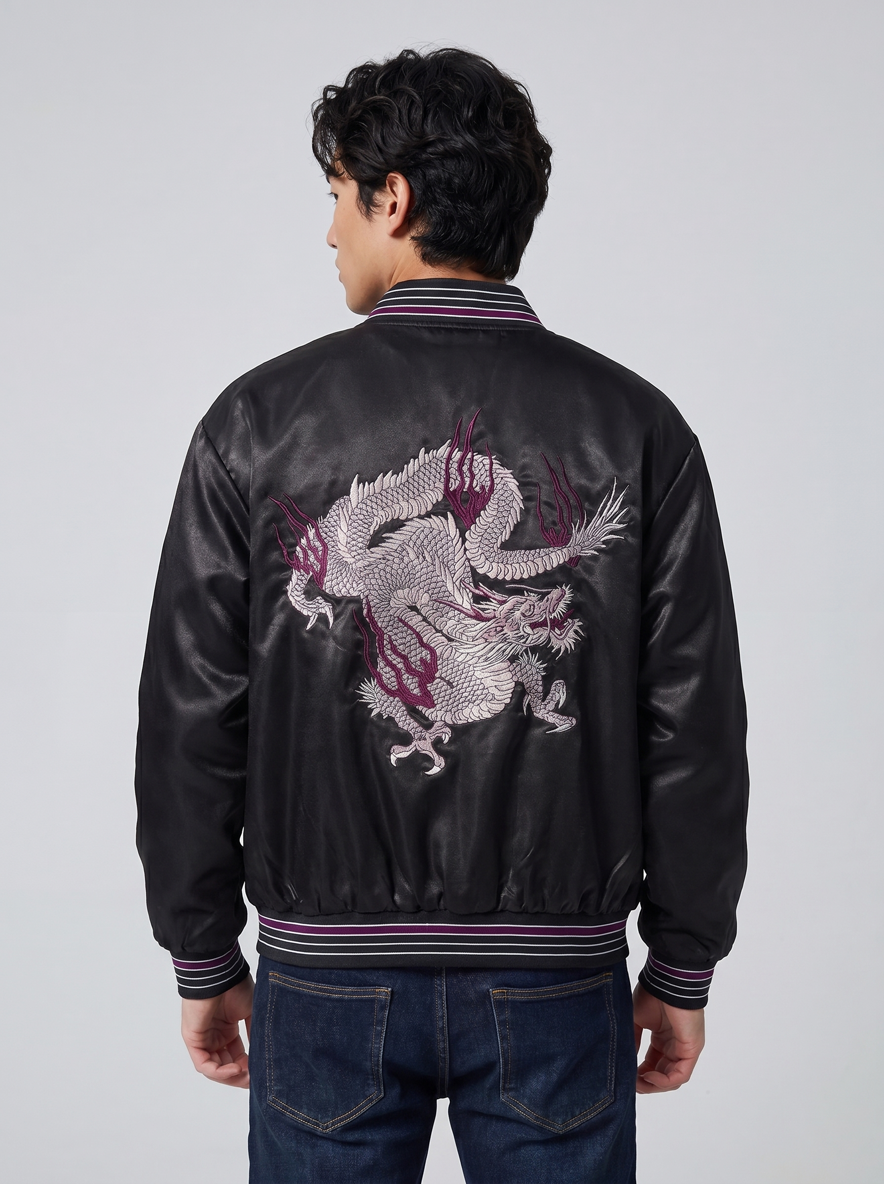 Ryugetsu Embroidered Sukajan Jacket