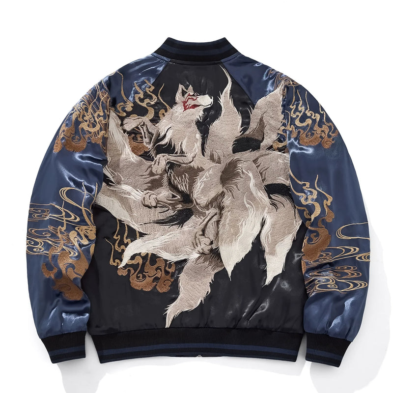 Tsukigami Embroidered Sukajan Jacket