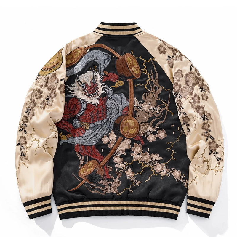 Raijin Embroidered Sukajan Jacket