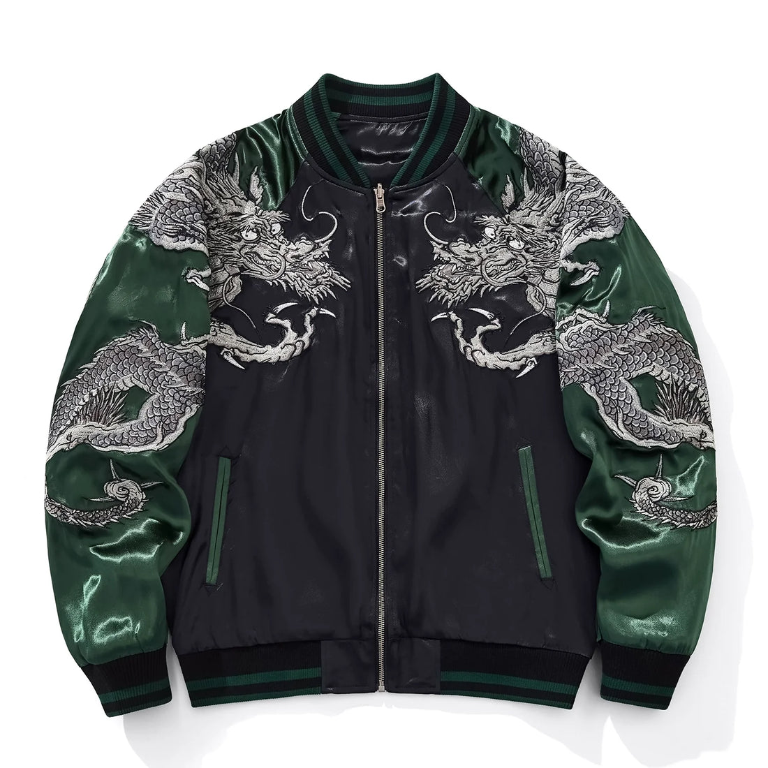 Seiryuu Embroidered Sukajan Jacket