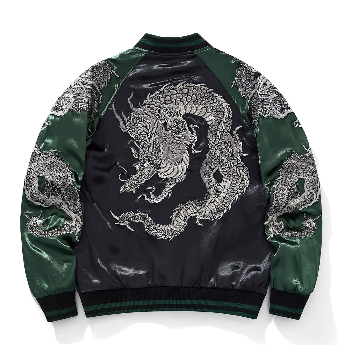 Seiryuu Embroidered Sukajan Jacket