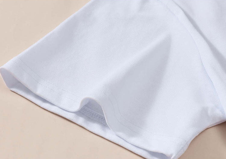 Golden Koi Embroidered T-Shirt