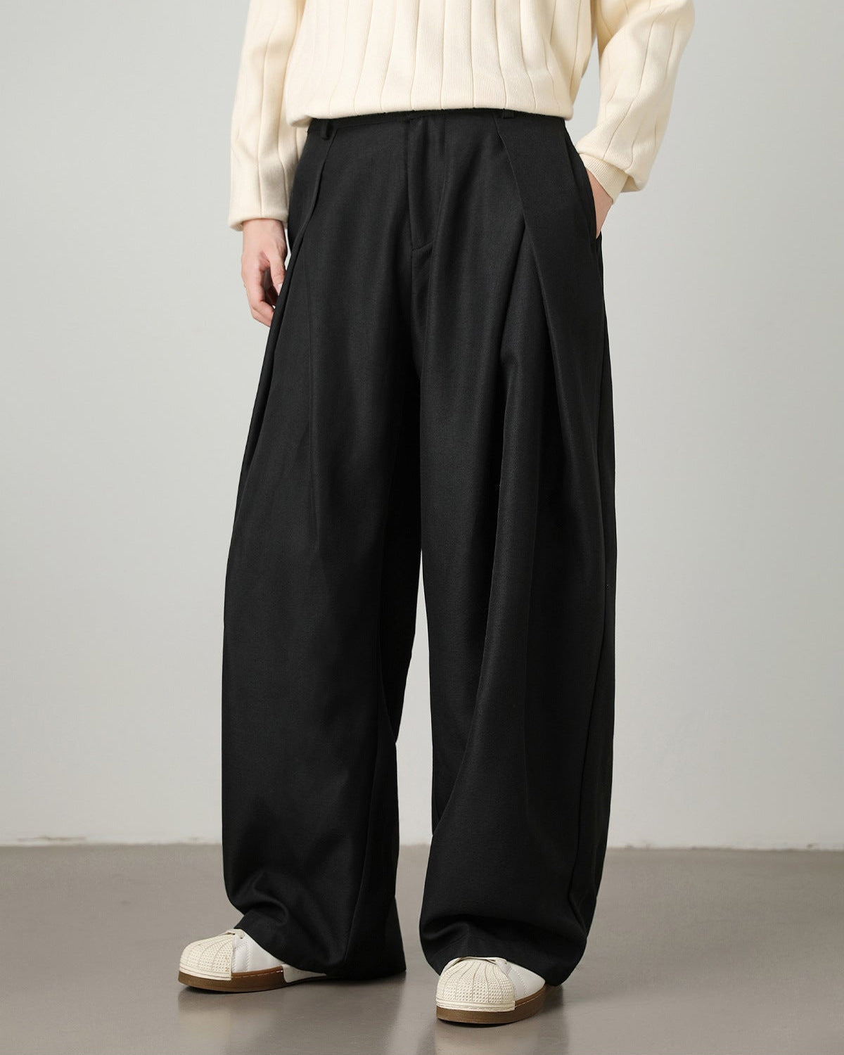 Fanu | Hakama style wide pants