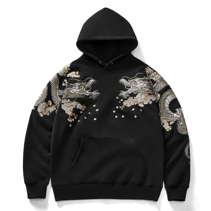 Harmony Phoenix Embroidered Hoodie