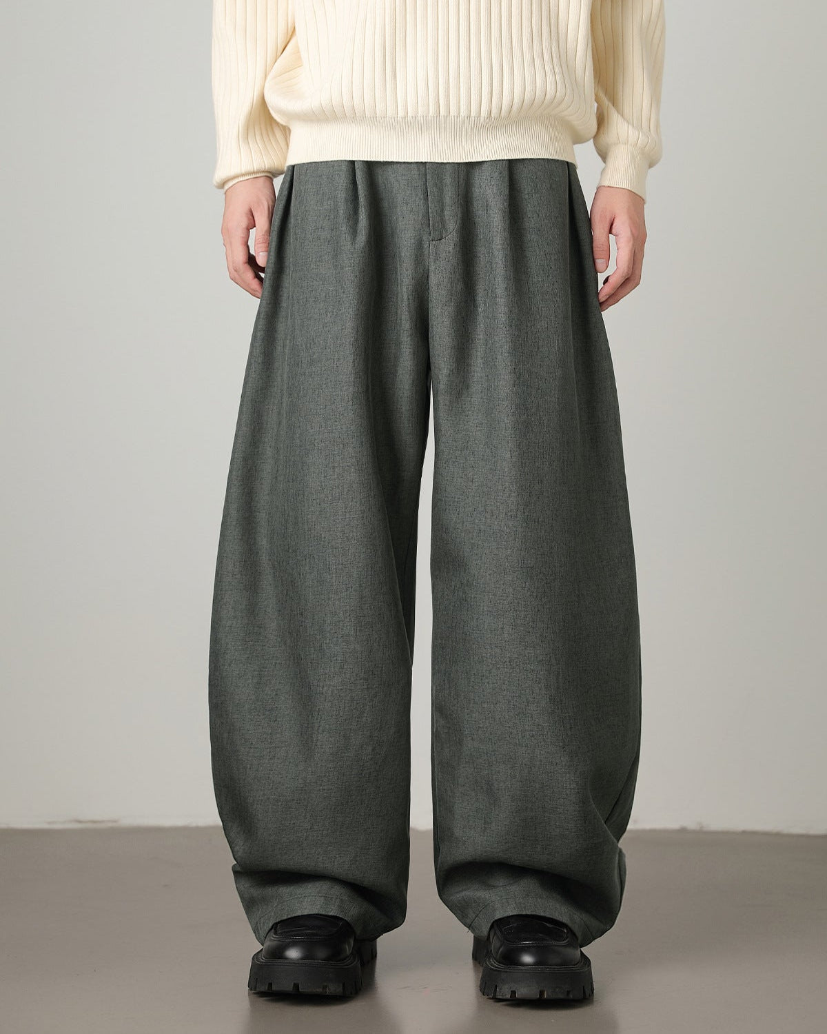 Foku | Loose fit wide pants