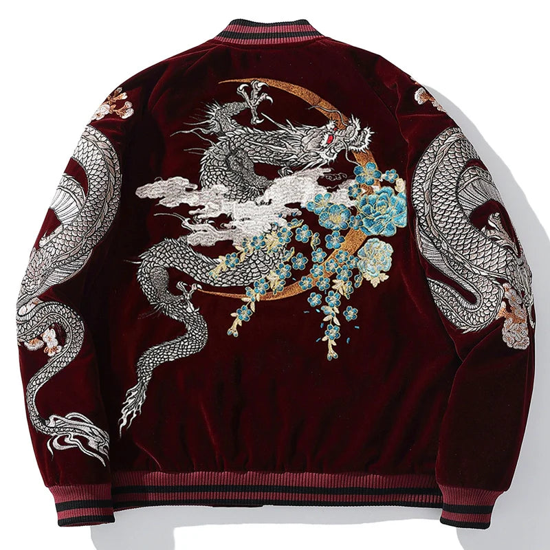 Burgundy bomber