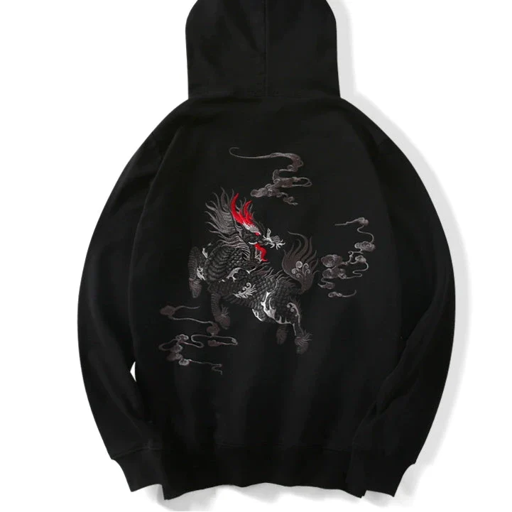 Kylin Embroidered Hoodie