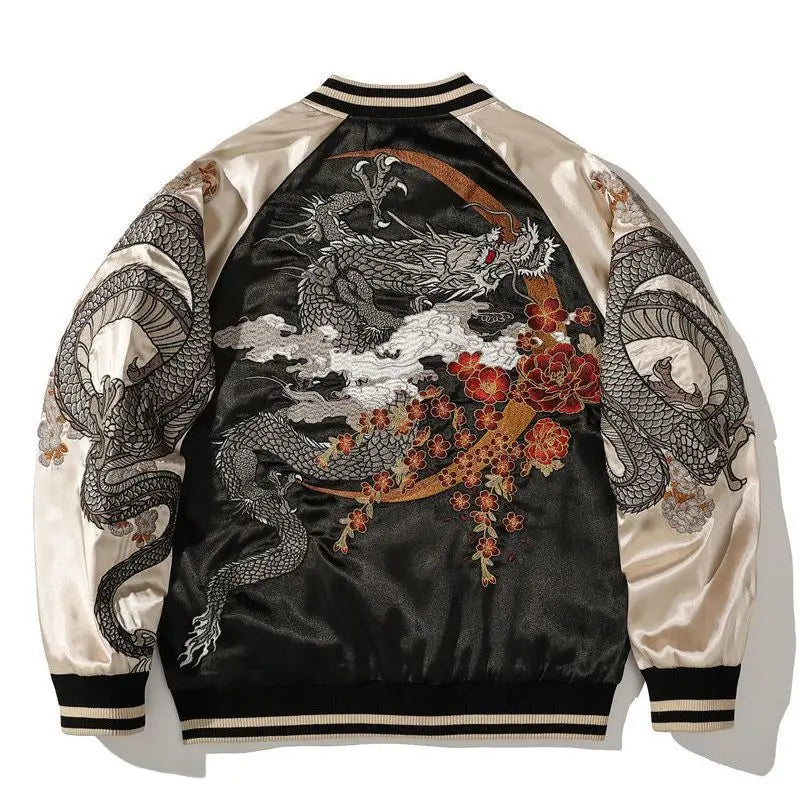 Ryūjin Sakura Sukajan Souvenir Bomber Jacket