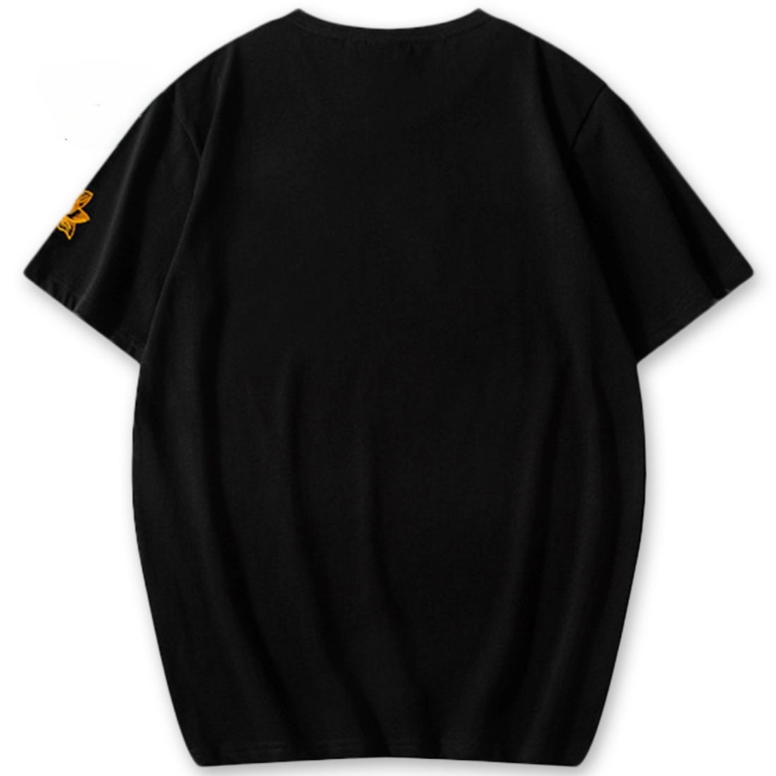 Golden Koi Embroidered T-Shirt