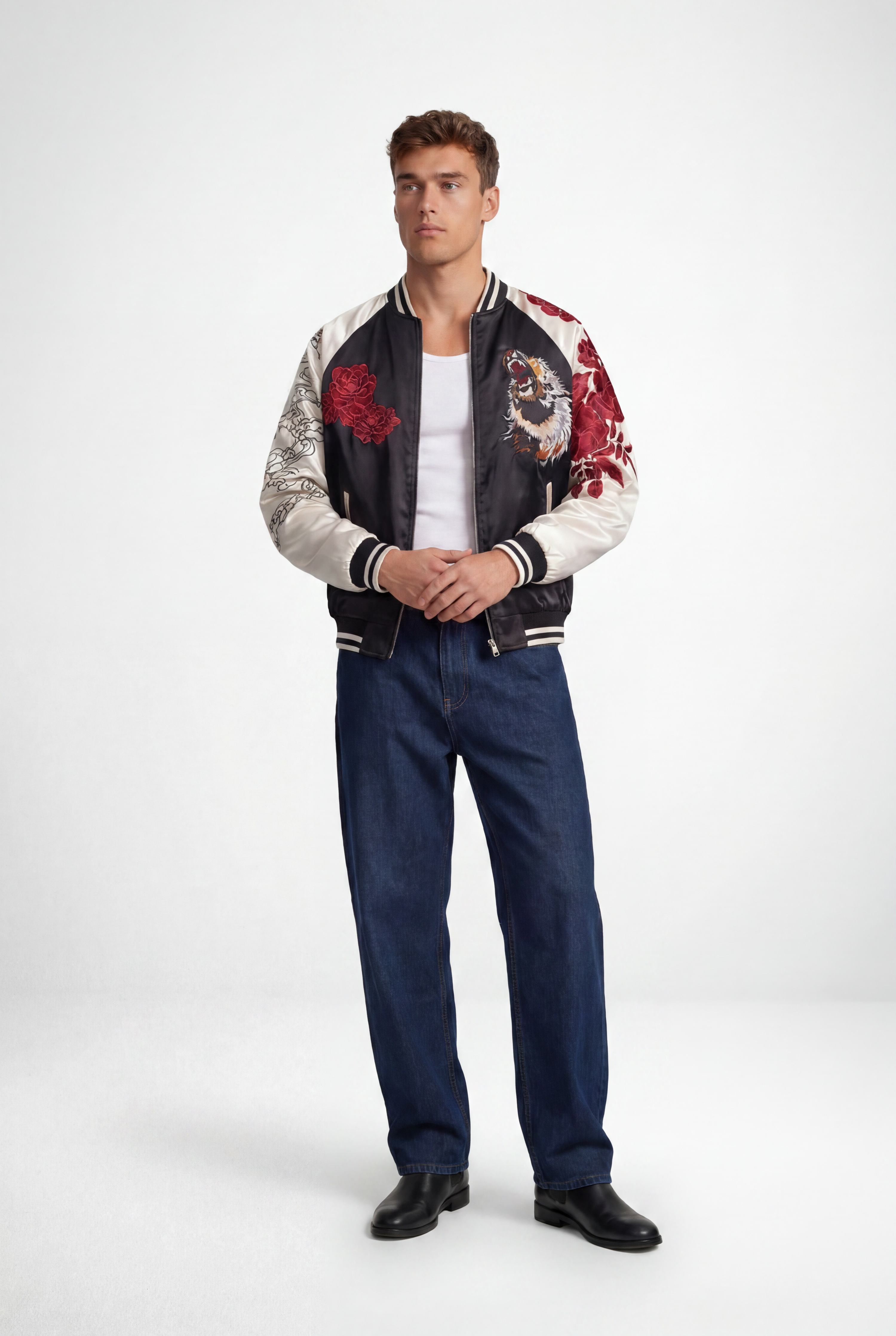 Shishio Embroidered Sukajan Jacket