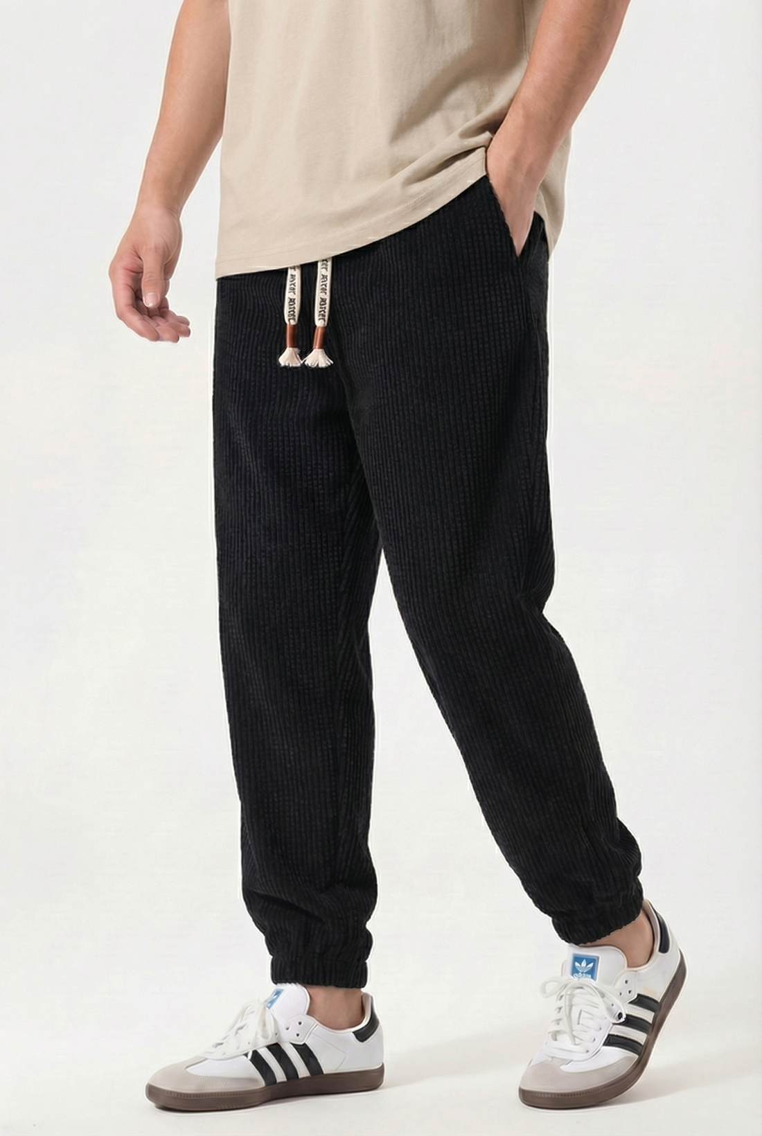 Hanu | Corduroy Harem Pants