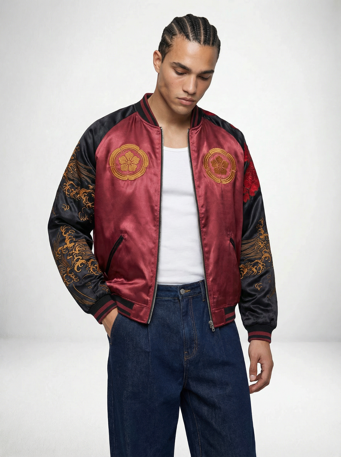Hakuba Sukajan Jacket (Reversible)