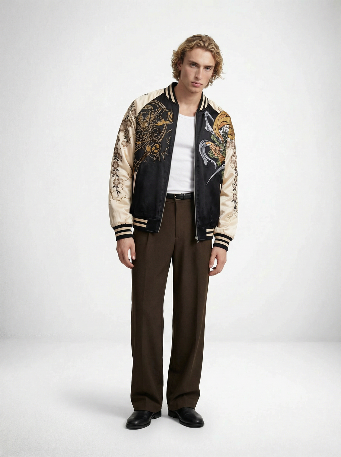 Raijin Embroidered Sukajan Jacket
