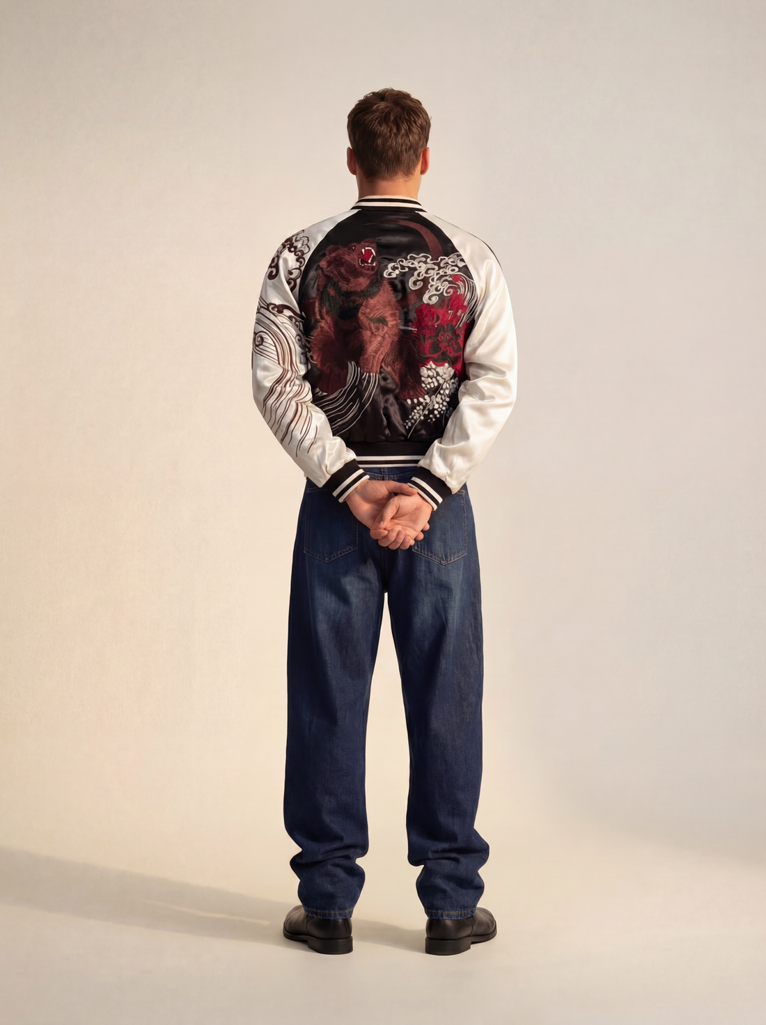 Kurokuma Embroidered Sukajan Jacket